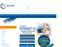 Tablet Screenshot of mega-net.pl